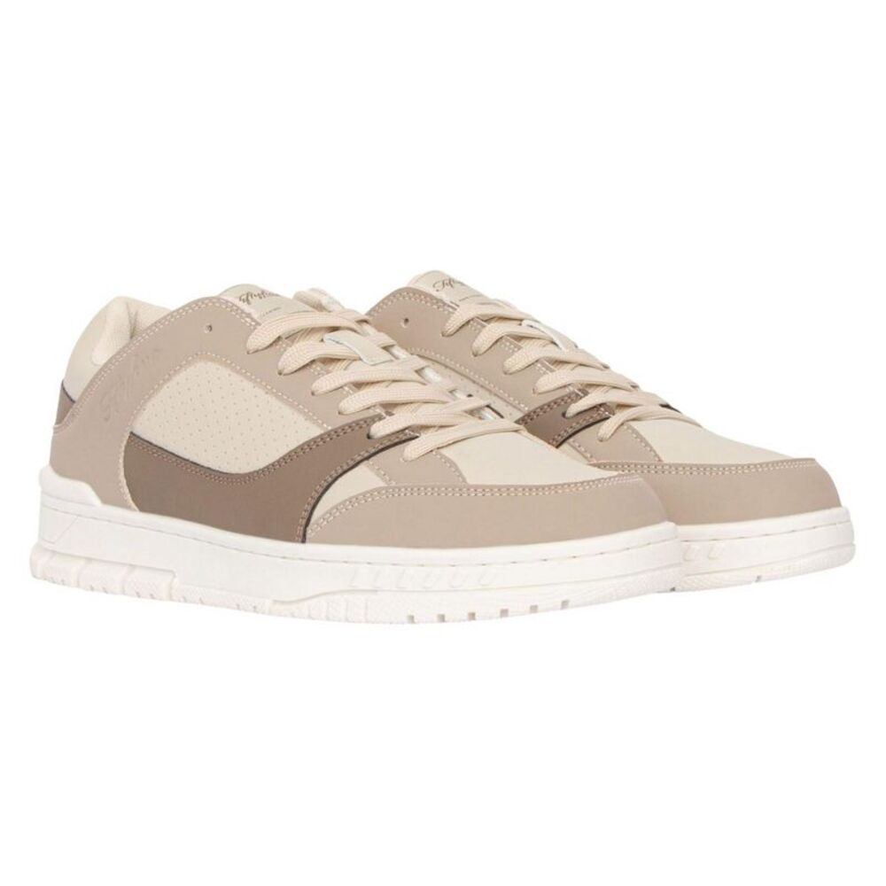 Crosshatch Mens Crepstar Sneakers / White/Beige